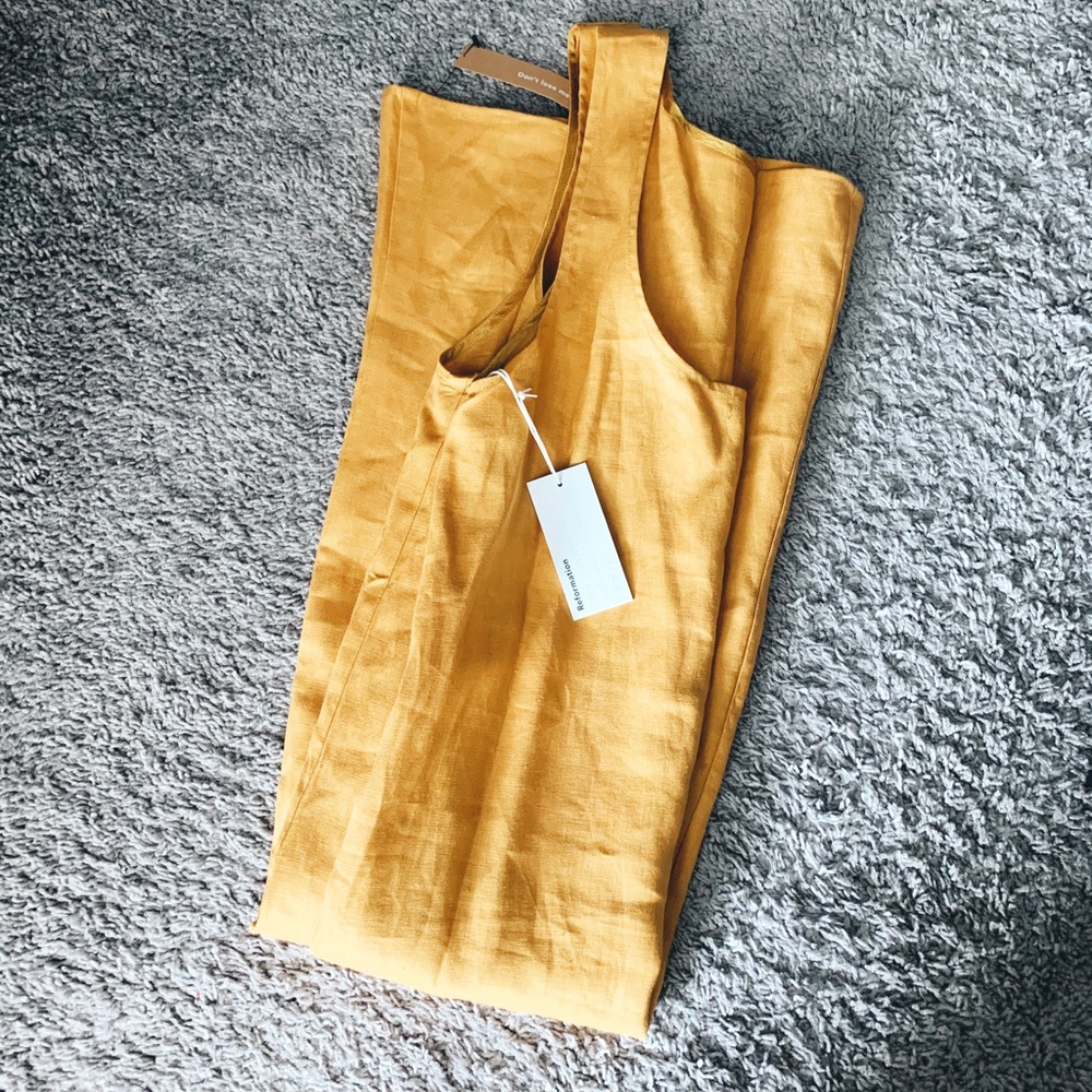 Reformation Linen Dress